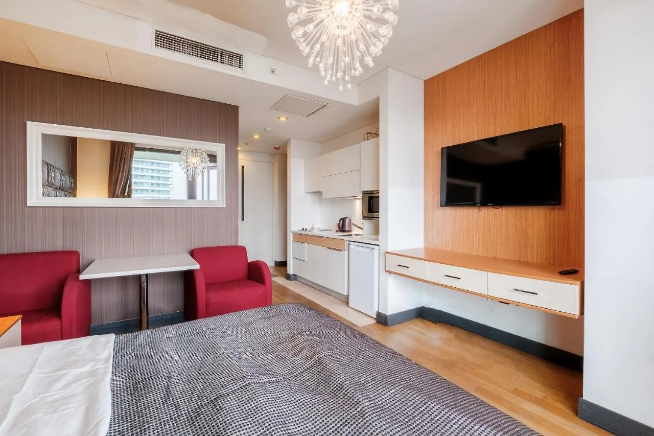 Lux Residence W Balcony 1 Min To Metro In Merter Stambuł Apartament