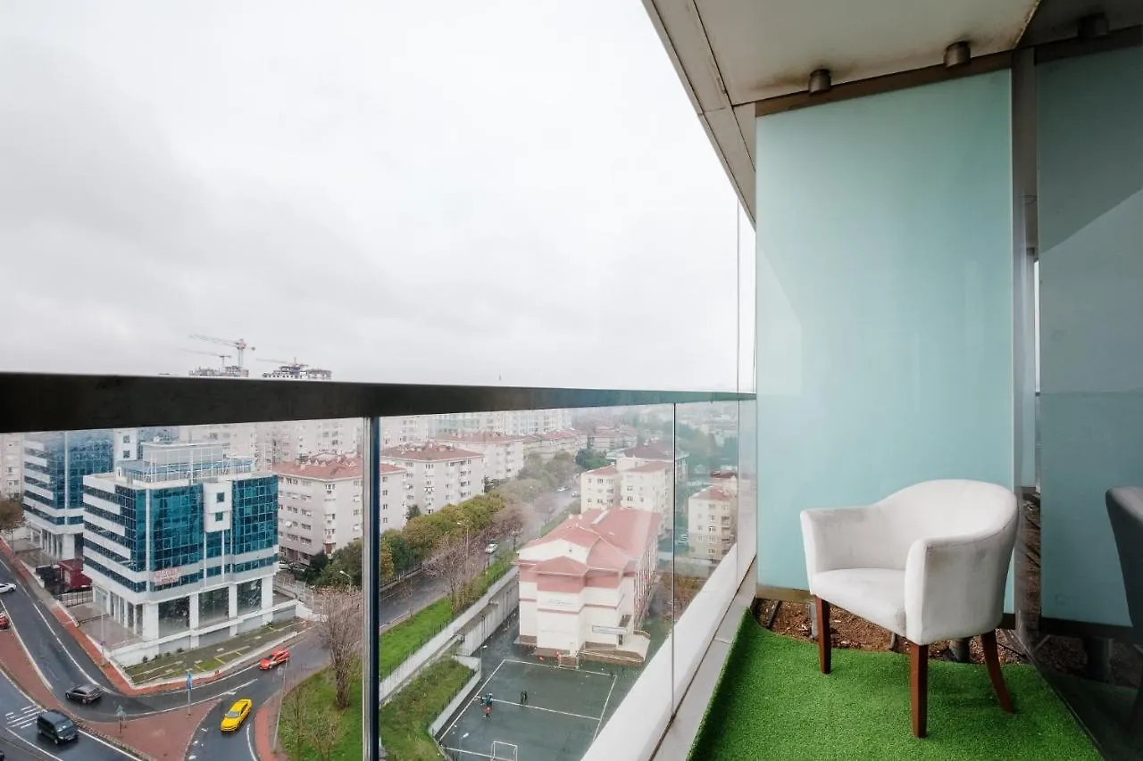 Lux Residence W Balcony 1 Min To Metro In Merter Stambuł 0*,  Turcja
